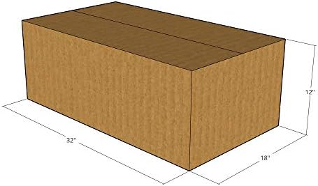 150 novas caixas de papelão ondulado - 32x18x12-32 ect - lxwxh