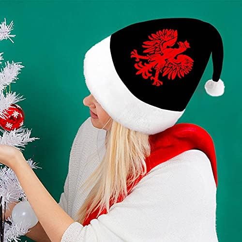 Chapéu de natal da bandeira polonesa para o cosplay de festa de férias de ano novo