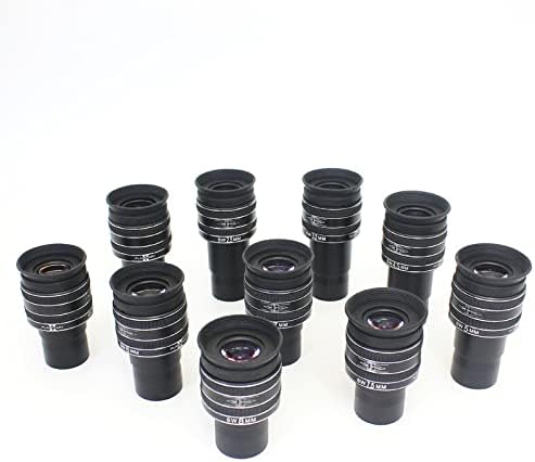 Kit de Acessórios para Microscópio para Adultos Planetary Eyepieces 2.5/3.2/4/4,5/5/6/7/7,5/8/9 mm de comprimento