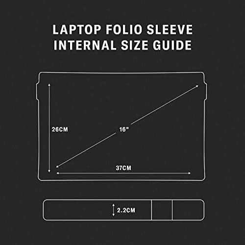 Caixa de laptop Torro - Laptop de couro genuíno compatível com Apple MacBook Pro de 15 polegadas /16 polegadas