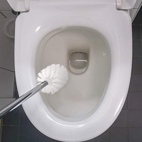 Escovas de vaso sanitário do taco de vaso sanitário de vaso sanitário inoxidável com cerdas macias
