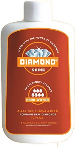 Diamond Shine Professional Hard Water Spot and manchas Limpador 10 onças Removedor de manchas de água dura