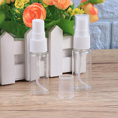 6pcs Plantas essenciais Perfume de garrafa, spray para tamanho portátil do pulverizador transparente, ml tamanho