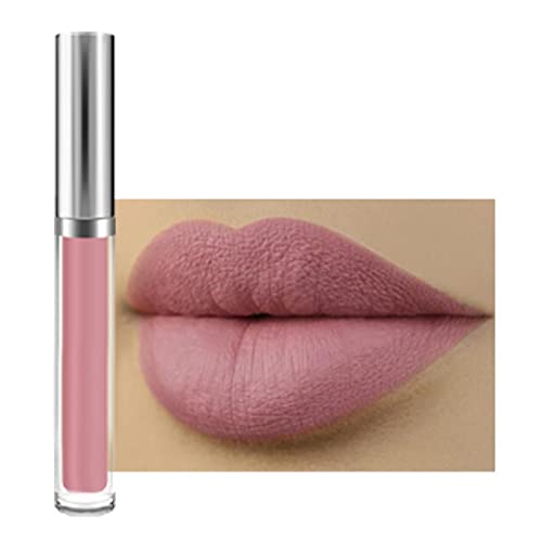 Xiahium Lip natural Lipsk Lipstick Classic Classic Longa Smooth Soft Alcance Lips Full Lips Lip Lip Lip Lips Non Brethey Sheer Altamente Pigmentado Lip Gloss 3ml Roller Lip Gloss