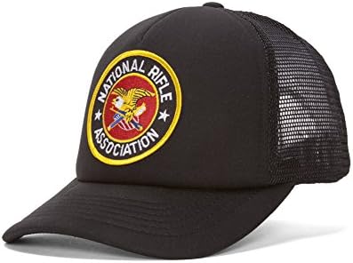 Associação Nacional de Rifle NRA Black Militar Trucker Hat