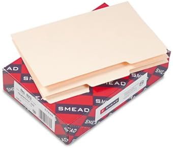Guias de cartões de autopabro, em branco, 1/3 guia, manila, 5 x 8, 100/caixa, vendidos como 1 caixa