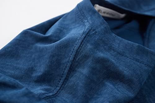 T -shirts masculinos de Kliegou - Tees de pescoço de algodão premium - 3xl