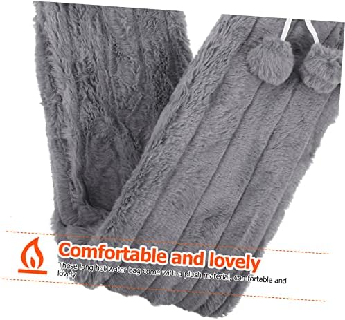 TendyCoCo Winter Pluxh Cush Home Body Body Grande bolsa Capacidade de água quente para bolsa de cama e almofada
