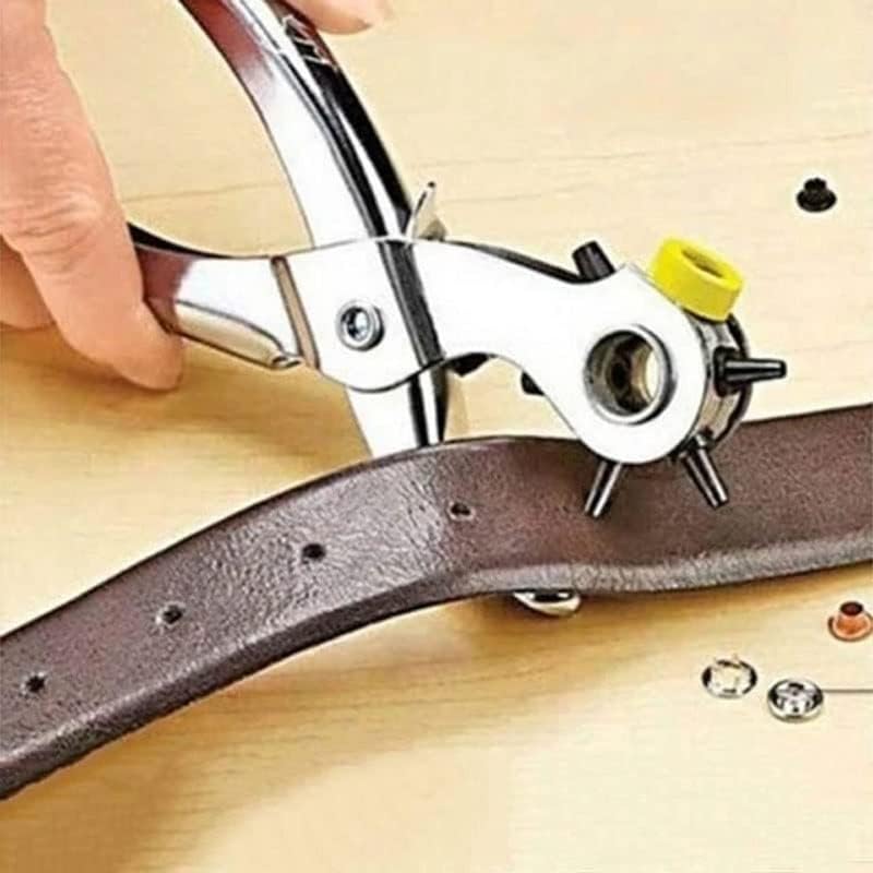 Ganfanren revolve a máquina de costura Buraco de cinto de couro, cinta para o máximo da ferramenta