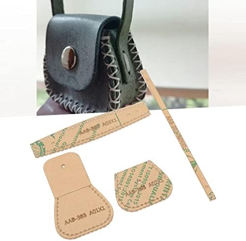 Estêncil de couro acrílico, modelo de carteira de acrílico transparente para sacos de carteira modelo