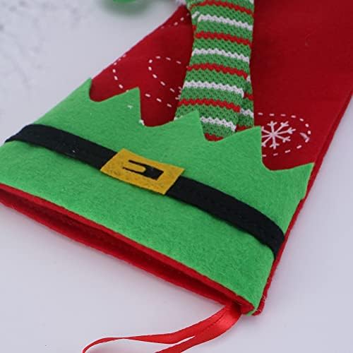 Tendycoco Christmas Stocking Natal Sock Saco de doces de presente Pingente de natal Pingente de Natal