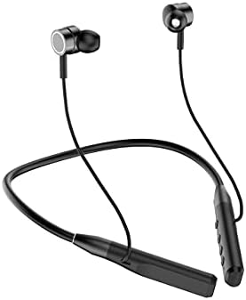 Fones de ouvido de banda de pescoço Bluetooth superior com tempo de reprodução de 24 h, motoristas