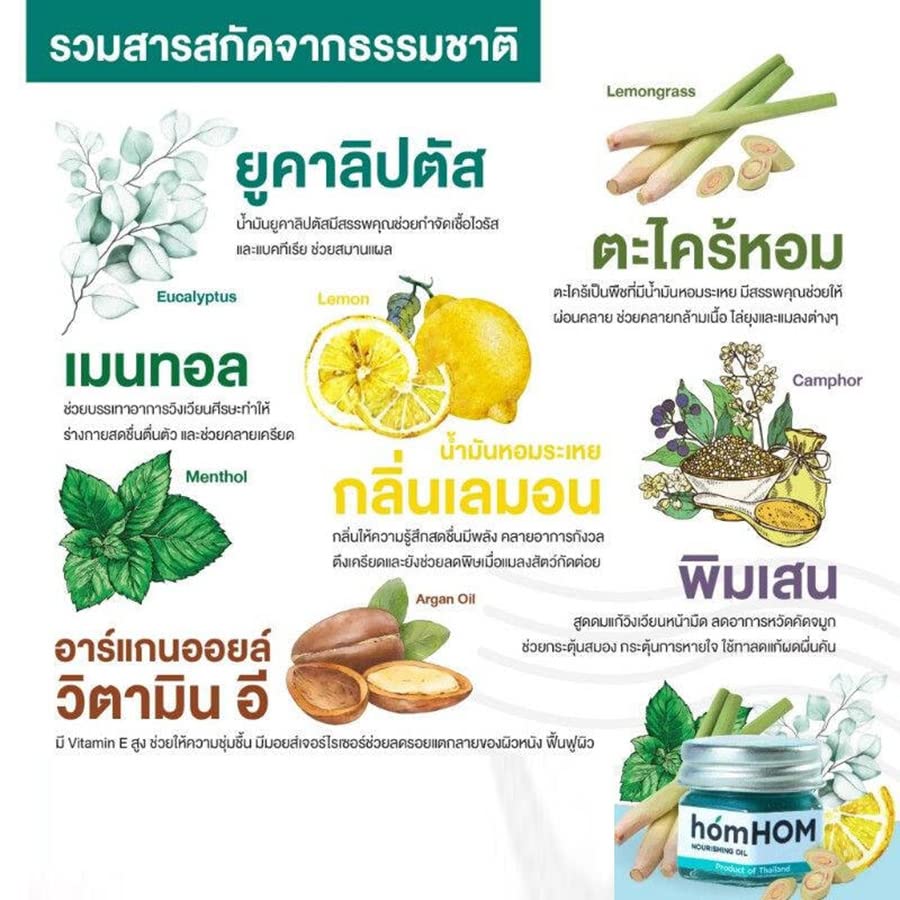 Homhom nutritivo de óleo natural de erva -erbal de erva -limão Eucalipto Lemon Restore Skin 25G DHL Express Conjunto