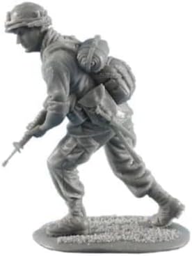 1/35 Modelo de soldado de resina Soldado Segunda