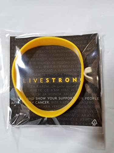 Live Live Strong Lance Armstrong Pulseira Tamanho da Juventude