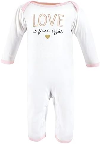 Hudson Baby Unissex Baby Cotton Coveralls