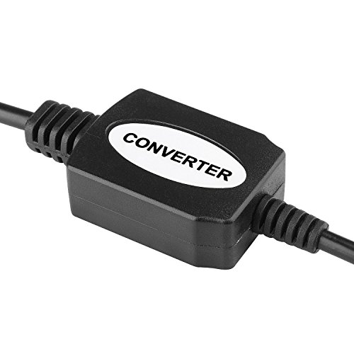 Insten Substacting Controller Adapter Compatível com PS2 para PS3 PlayStation Controller Adapter Converter