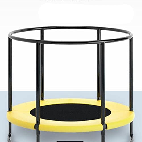 Colaxi Kids Trampoline com rede de gabinetes de segurança, trampolim de 4,6 pés para crianças pequenas e externas,