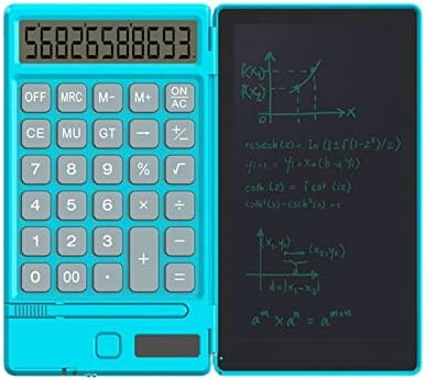 Calculadora de calculadora KBree placa de manutenção de carregamento solar dobramento lcd redação do quadro de