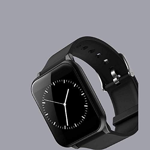 GPPZM Fitness Tracker Watch, Bandas Exercícios Esportes Assista a freqüência cardíaca Monitor de pulso Smart Bracelet Touch Screen Pedômetro Relógio compatível com Android