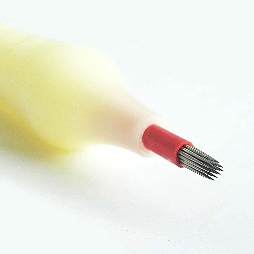 Choice-It Microblading Pens descartável MicroShading Pen Microblading Supplias de sobrancelha 21r Round