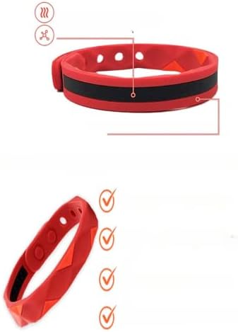 Fixett Healthify Sugar Regulador Bangle, pulseira Redup, pulseira vermelha para cima Pulseira de pulseira