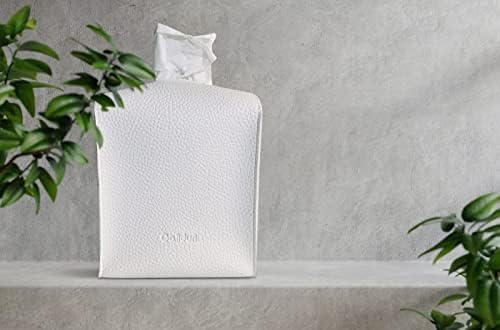 Nova capa de caixa de lenços de papel 2023 Caliduri, couro genuíno PU, lindos suporte de caixa de papel moderno,
