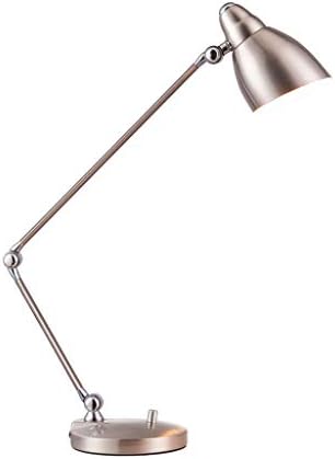 Lâmpada de mesa de mesa de metal não-logo wajklj, lâmpada de mesa para estudar a sala de estar de cabeceira