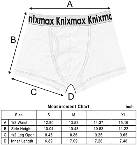 Briefes de cueca de roupas íntimas masculinas do Knixmax ao ar livre