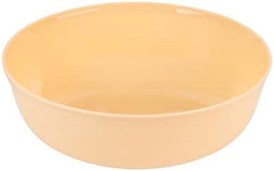 Plasticpro [30 pacote de tigelas de 16 onças] Coleção de borda Branca com aro dourado Plástico Party Sope Bowls Premium pesados ​​elegantes pratos de tabela descartáveis