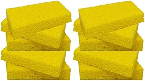 Yardwe espuma esponja 10 PCs cozinha esponja de páscoa cozinha esponja esfregar lavagem de louça de esponja limpeza