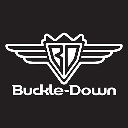 Buckle-Down Collar Breakaway Racing Stripe Brown Gold 6 a 9 polegadas 0,5 polegadas de largura