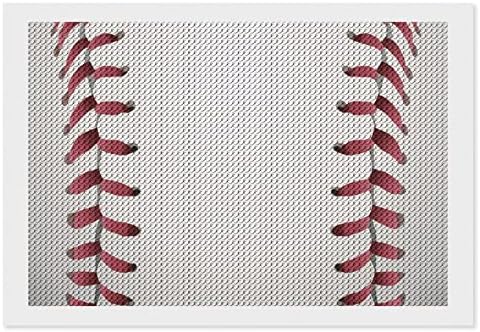 Kits de pintura de diamante de renda de beisebol 5d broca completa de broca completa artes decoração de parede para adultos 8 x12