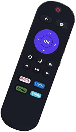 Universal Remote para Onn Roku TV Remote, compatível com todas as TVs Onn Roku 4K UHD LCD SMART HDTV com Netflix