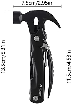 XXYFFS Multifuncional martelo de unham aço inoxidável pinça multifuncional e martelo de vendas diretas