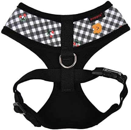 Puppia Spring and Summer Fashion Over-the Head Dog Arnness, Black_baba, Média